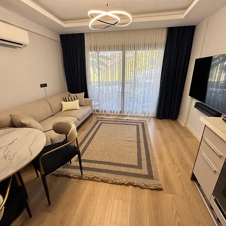 Daire Stylish Lounge With Pool & Views Fethiye